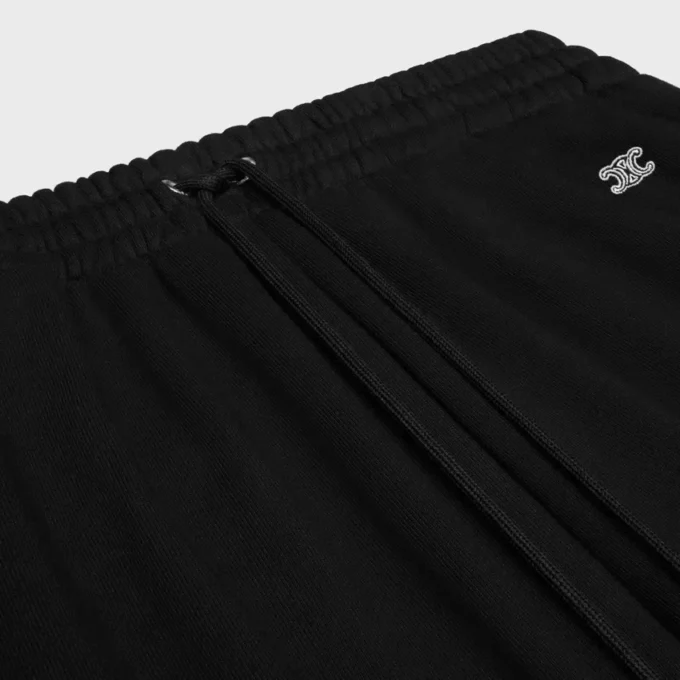 Pantalon de survêtement en molleton de coton Pantalon de survêtement en molleton de coton