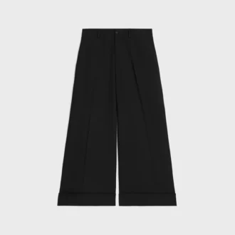 Pantalon Docks en gabardine de laine