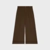 Pantalon Docks en gabardine de laine stretch Pantalon Docks en gabardine de laine stretch