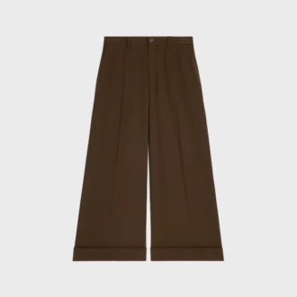 Pantalon Docks en gabardine de laine stretch