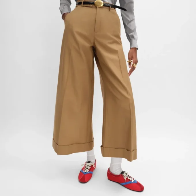 Pantalon Docks en sergé de coton Pantalon Docks en sergé de coton