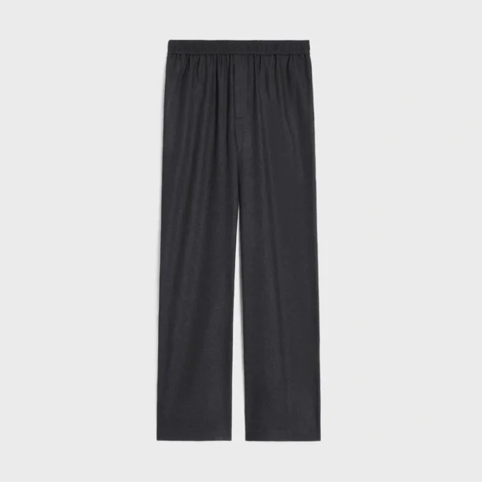 Pantalon en flanelle de cachemire Pantalon en flanelle de cachemire