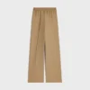 Pantalon en sergé de laine