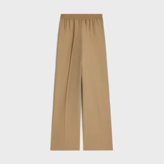 Pantalon en sergé de laine