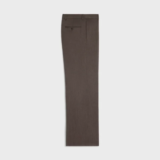 Pantalon Ethan en gabardine de laine Pantalon Ethan en gabardine de laine
