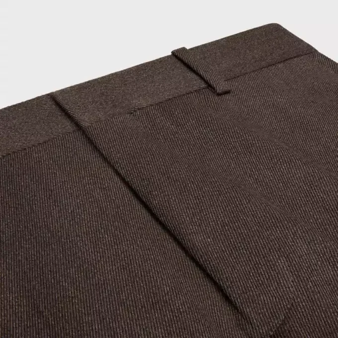 Pantalon Ethan en gabardine de laine Pantalon Ethan en gabardine de laine