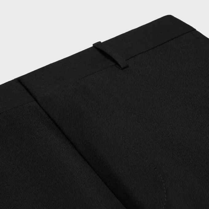 Pantalon Ethan en gabardine de laine