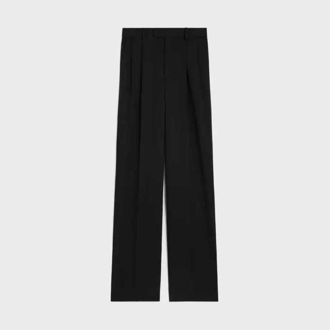 Pantalon Jazz en laine à chevrons Pantalon Jazz en laine à chevrons