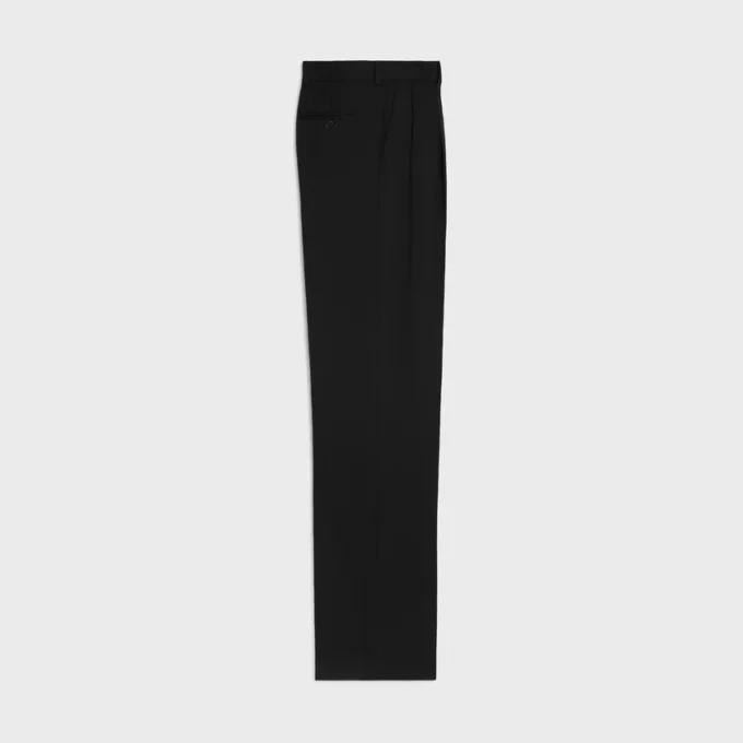 Pantalon Jazz en laine à chevrons Pantalon Jazz en laine à chevrons