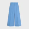 Pantalon Long Docks en laine à chevrons