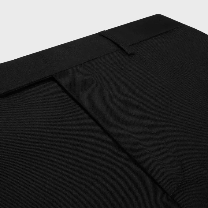 Pantalon Mods en gabardine de laine Pantalon Mods en gabardine de laine