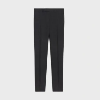 Pantalon Mods en laine à rayures rétro