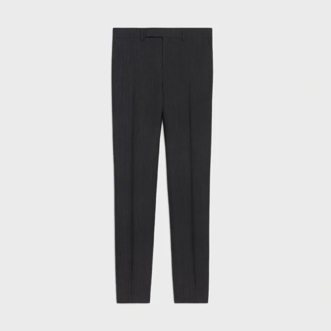 Pantalon Mods en laine à rayures rétro Pantalon Mods en laine à rayures rétro