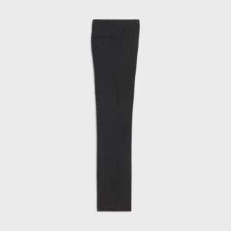 Pantalon Mods en laine à rayures rétro