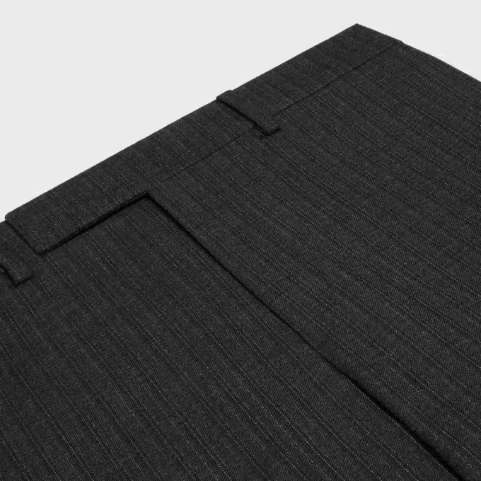 Pantalon Mods en laine à rayures rétro Pantalon Mods en laine à rayures rétro