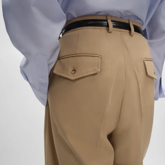 Pantalon Montauk en sergé de coton Pantalon Montauk en sergé de coton