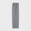 Pantalon à plis en flanelle de cachemire Pantalon à plis en flanelle de cachemire