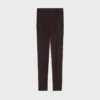 Pantalon slim en gabardine de laine stretch
