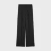 Pantalon Sorbonne en laine rayée