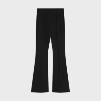 Pantalon évasé en jersey de viscose