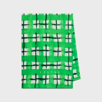 Pareo en coton tartan