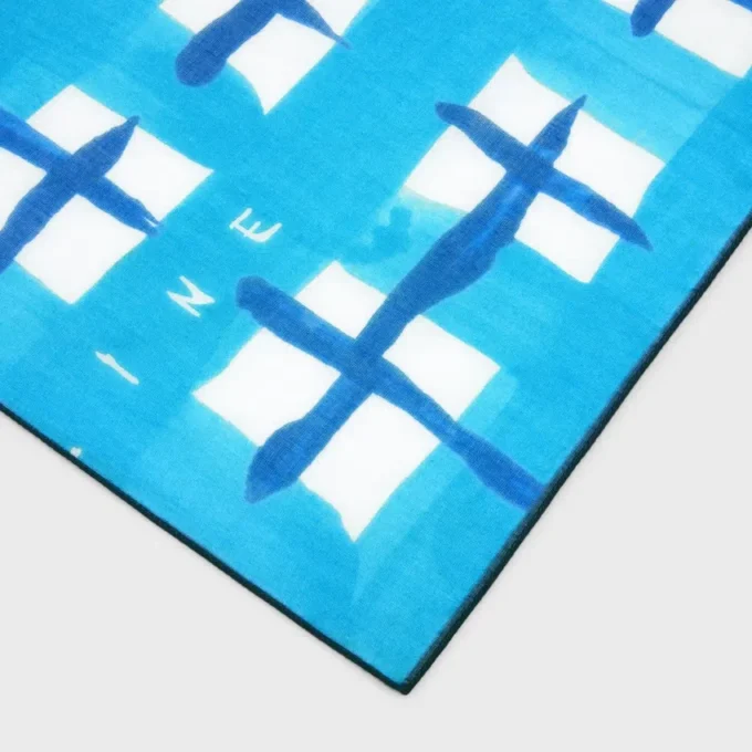 Pareo en coton tartan