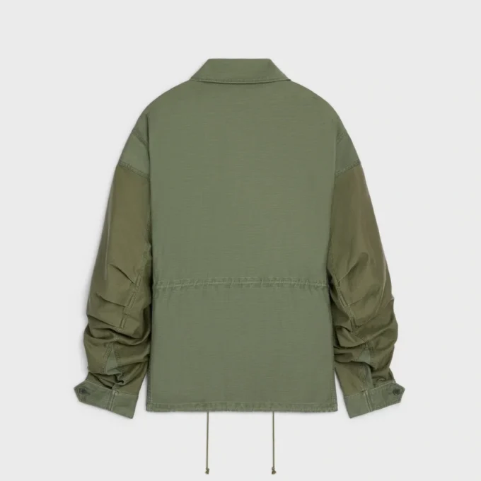 Parka en satin de coton Parka en satin de coton