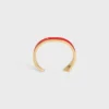 Petit bracelet CELINE Ribbon en émail et laiton avec finition dorée
