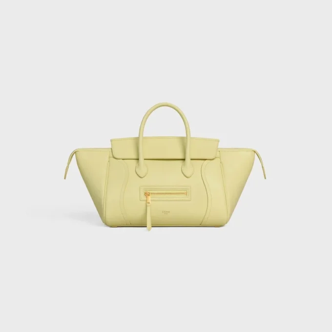 Petit Luggage en cuir d’agneau souple et brillant Petit Luggage en cuir d’agneau souple et brillant