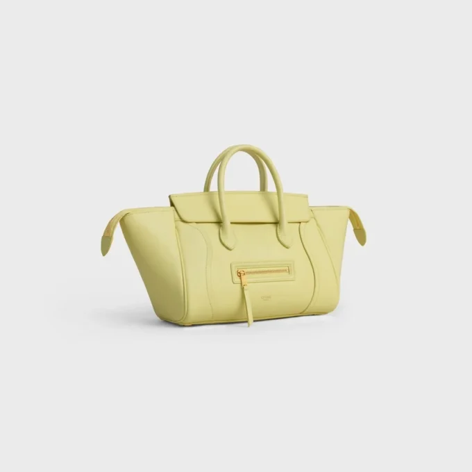 Petit Luggage en cuir d’agneau souple et brillant Petit Luggage en cuir d’agneau souple et brillant