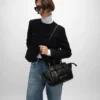Petit Luggage en cuir d&rsquo;agneau souple et brillant
