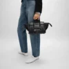 Petit Luggage en cuir d&rsquo;agneau souple et brillant