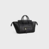 Petit Luggage en cuir d&rsquo;agneau souple et brillant