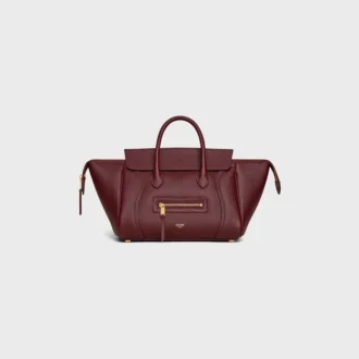 Petit Luggage en cuir de veau grainé