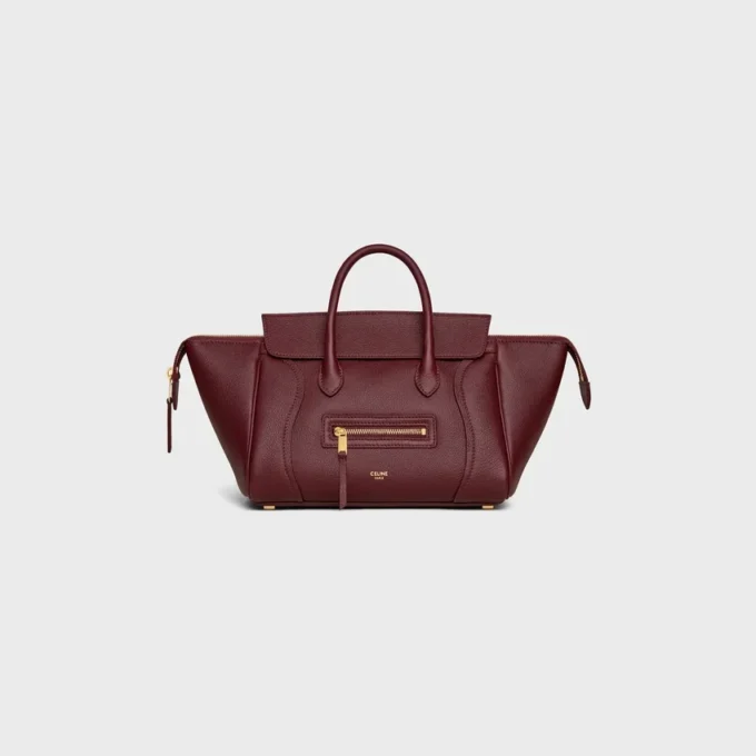 Petit Luggage en cuir de veau grainé Petit Luggage en cuir de veau grainé