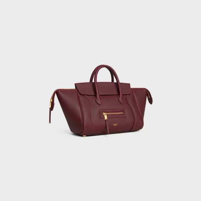 Petit Luggage en cuir de veau grainé Petit Luggage en cuir de veau grainé