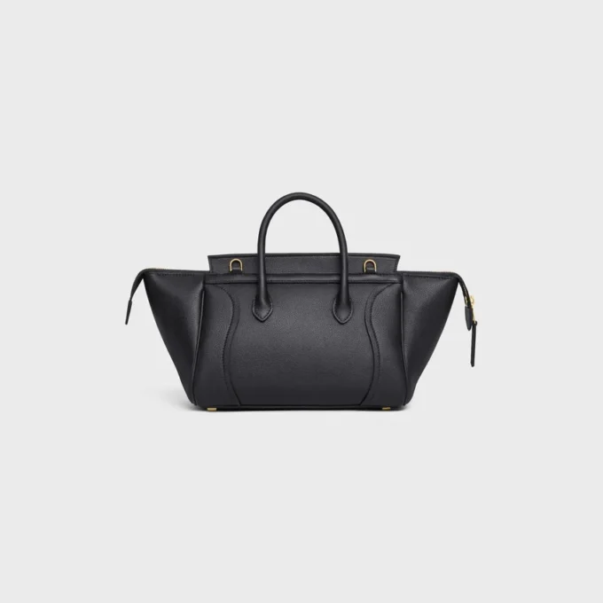 Petit Luggage en cuir de veau grainé