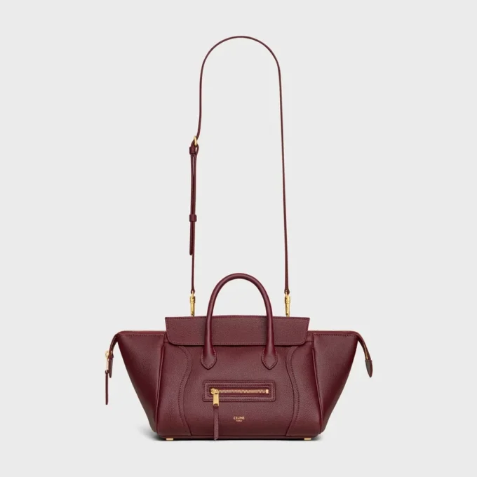 Petit Luggage en cuir de veau grainé Petit Luggage en cuir de veau grainé