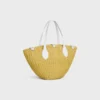 Petit panier « Triomphe » en sisal et cuir de veau Petit panier « Triomphe » en sisal et cuir de veau