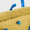 Petit panier « Triomphe » en sisal et cuir de veau