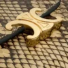 Petit portefeuille à rabat Triomphe en python Petit portefeuille à rabat Triomphe en python