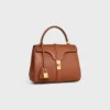 Petit sac 16 en cuir de veau naturel