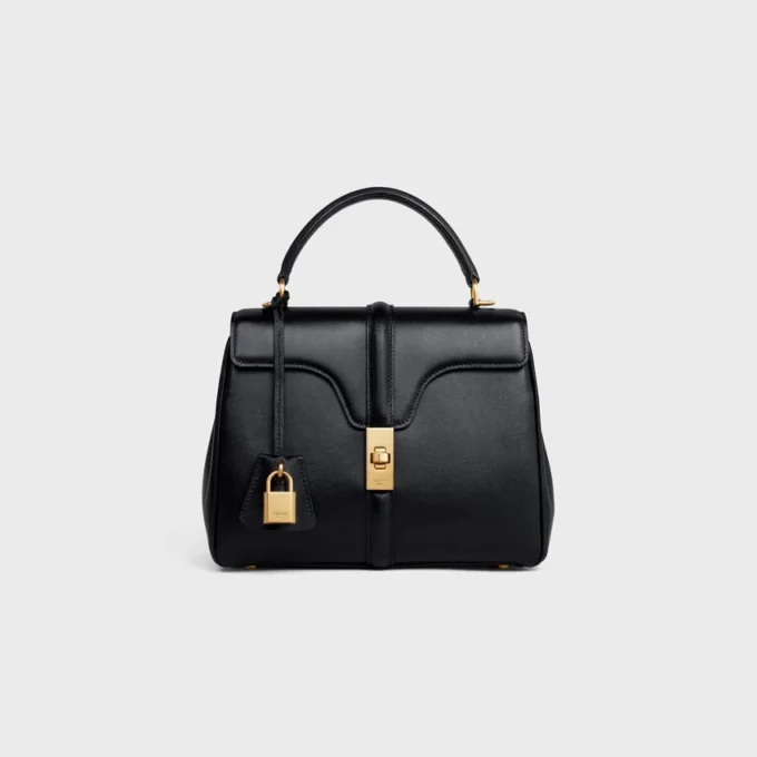 Petit sac 16 en cuir de veau satiné