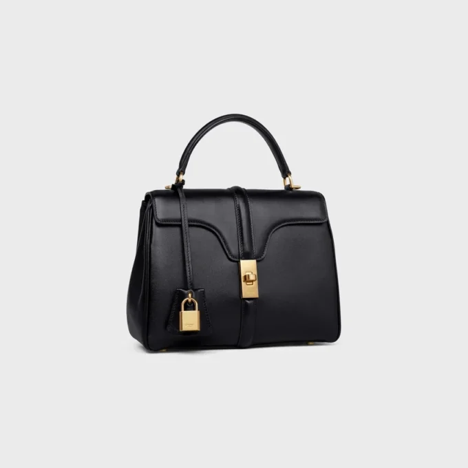 Petit sac 16 en cuir de veau satiné