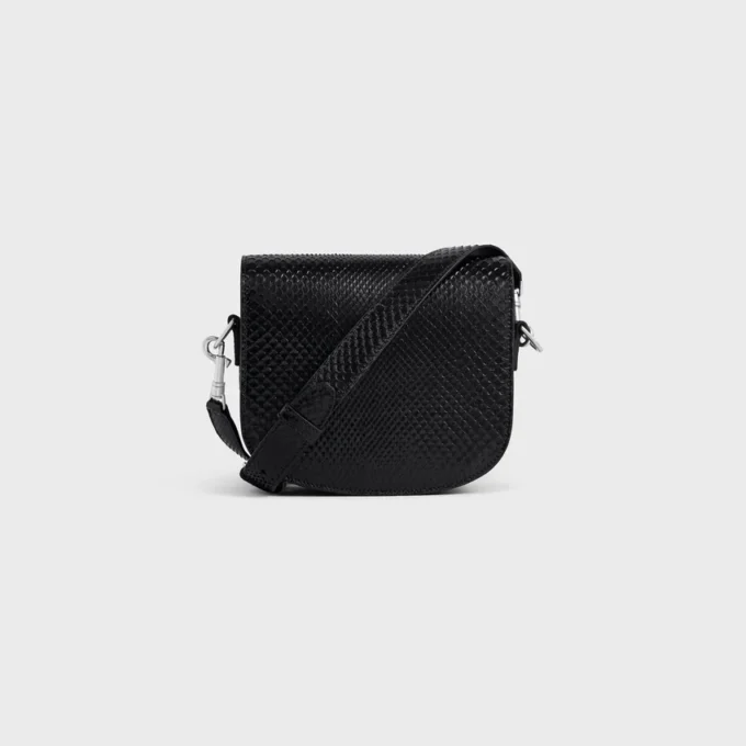 Petit sac Besace à bandoulière Triomphe en python Petit sac Besace à bandoulière Triomphe en python