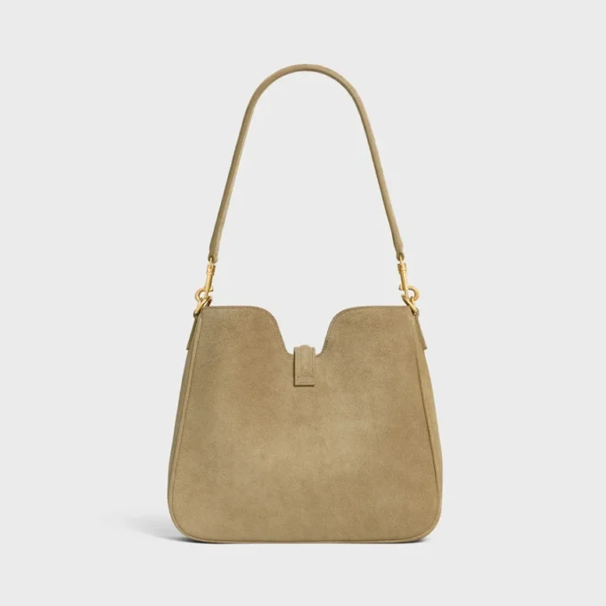 Petit sac Camille 16 Soft en cuir de veau suédé