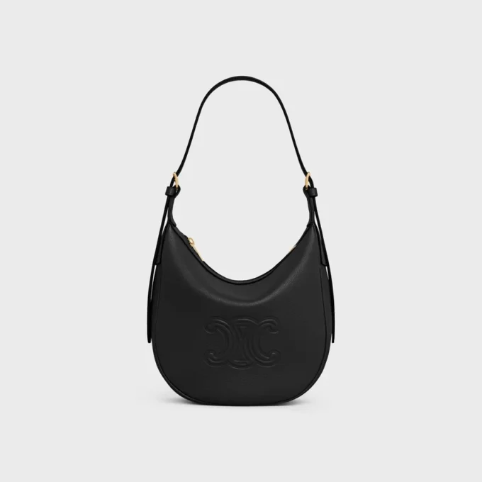 Petit sac HeloïSe en cuir de veau grainé souple