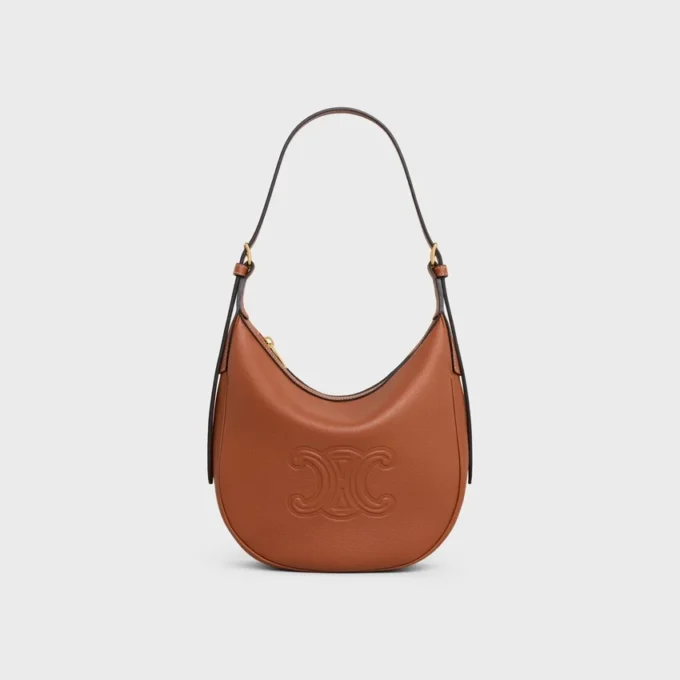 Petit sac HeloïSe en cuir de veau grainé souple