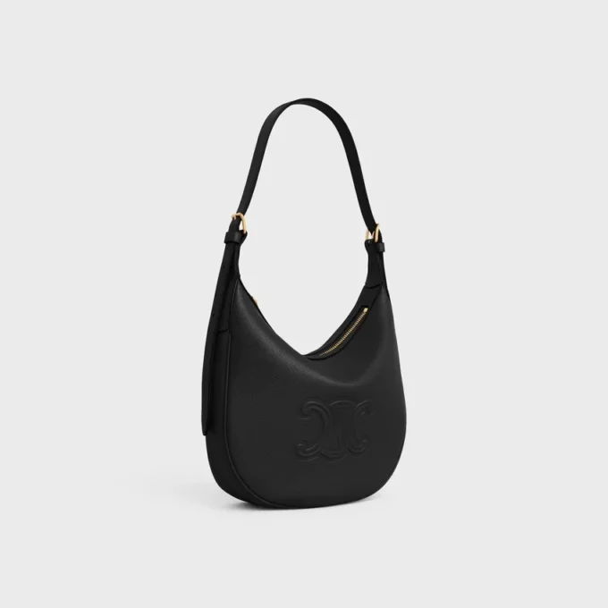 Petit sac HeloïSe en cuir de veau grainé souple