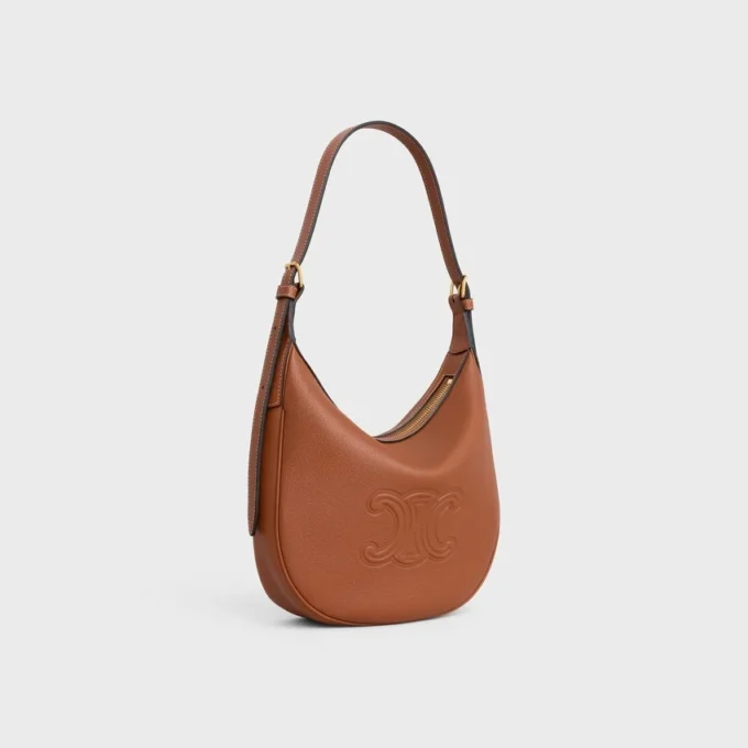 Petit sac HeloïSe en cuir de veau grainé souple